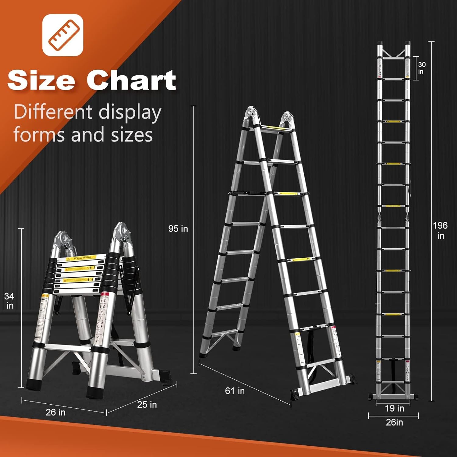 71ZUE2rBwYL._AC_SL1500_telescoping Ladder A Frame
