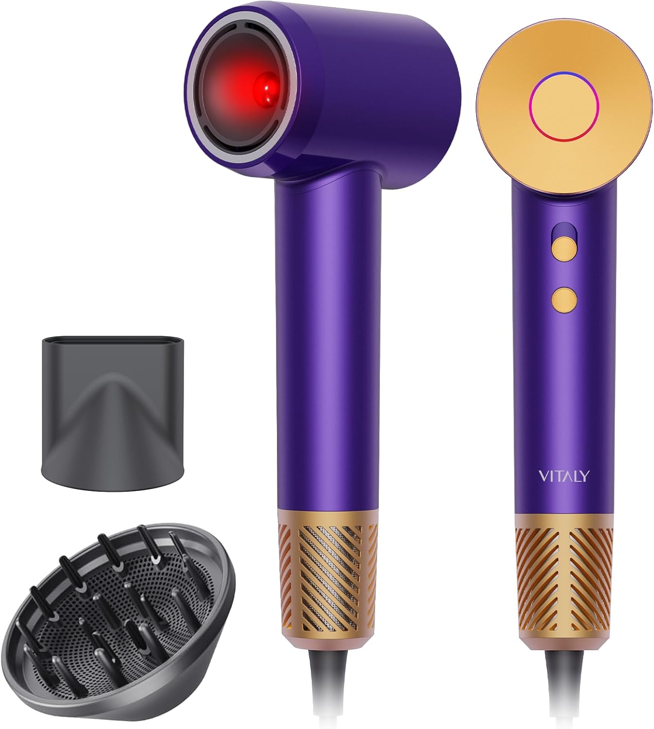 61N4YszdqXL._AC_SL1500_inic Blow Dryer with Diffusser for Curly Hair