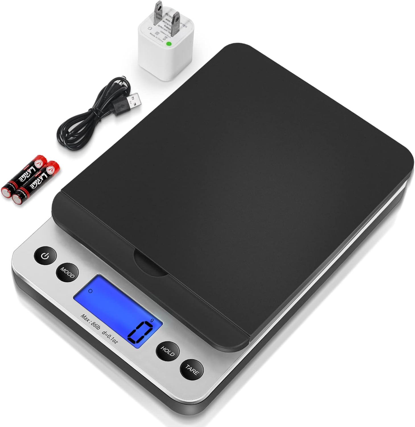 61ajOSTuqDL._AC_SL1500_Postage Scale-86 lb-Auto -Off