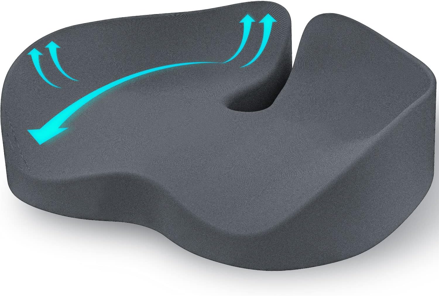 819BGdU8IML._AC_SL1500_Seat Cushion For Office Chairs-Helps Low Back Pain Relief