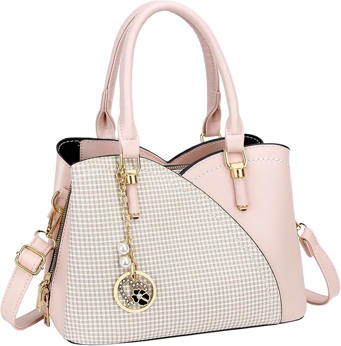714D+F27X2L._AC_SY695_Triple Compartments Purses and Handbags for Women Fashion