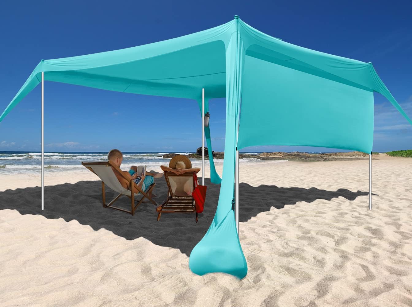 Beach Canopy Tent-Shade With Side Walls