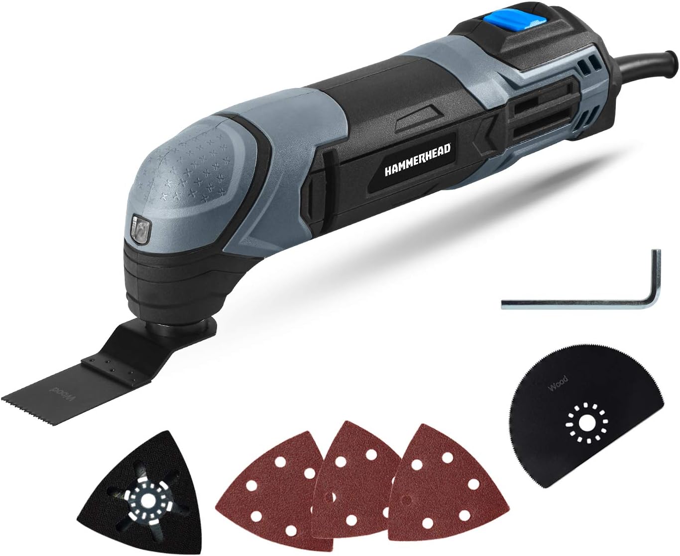 611BW8FrUoL._AC_SL1500_Hammerhead 2.2-Amp Oscillating Multi-Tool