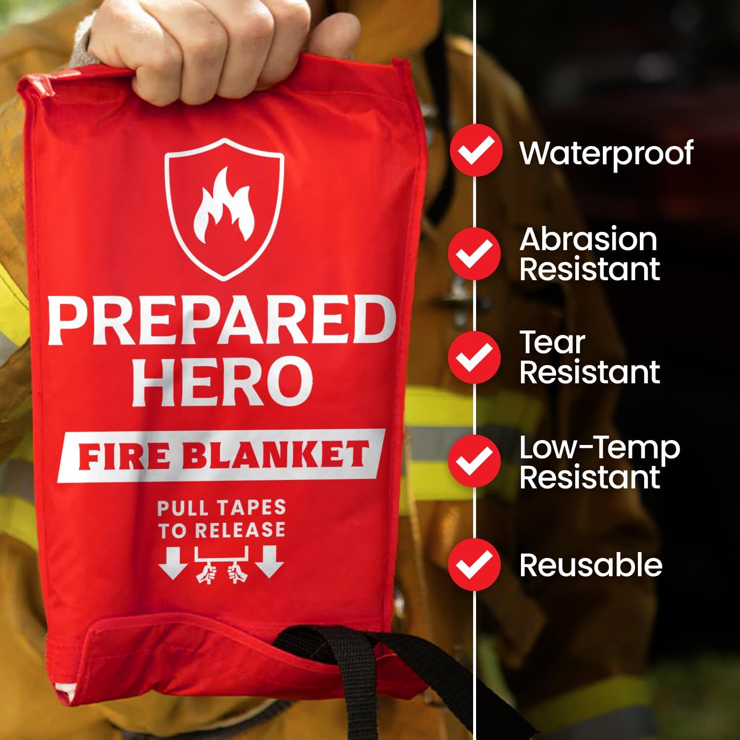 71aBJl3pIbL._AC_SL1500_Prepared Hero Emergency Fire Suppression Blanket