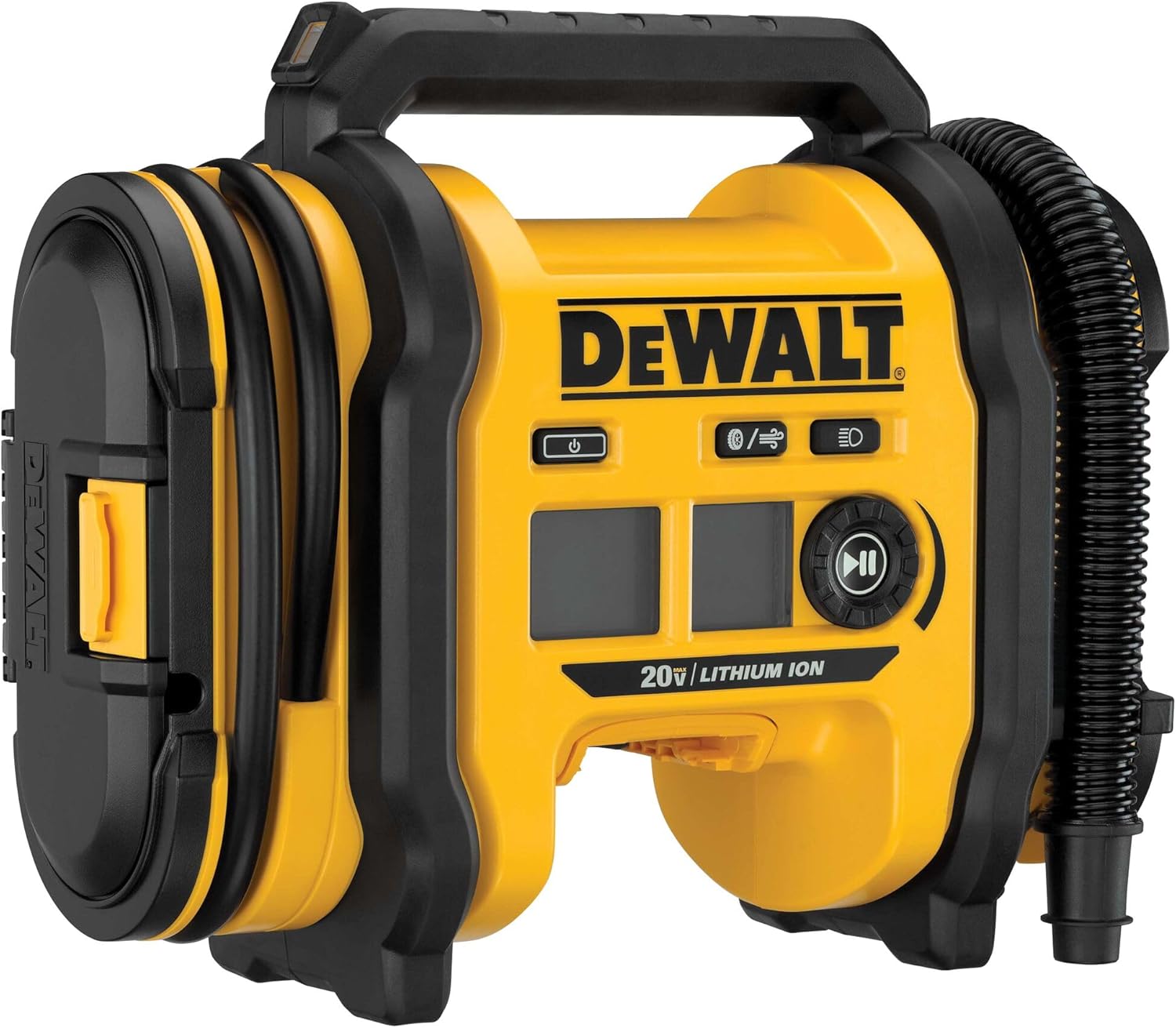 71gMVe9ELXL._AC_SL1500_DEWALT Tire Inflator Portable Air Compressor 20V MAX