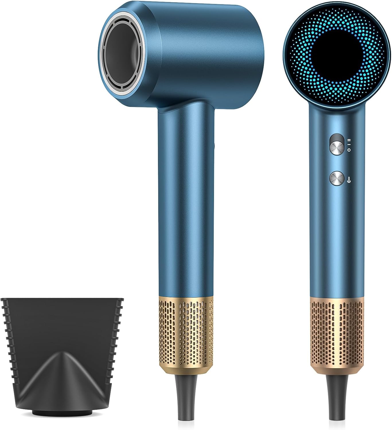 71wdyKLV3UL._AC_SL1500_Hair Dryer Blow Dryer, 160000 RPM High-Speed Brushless