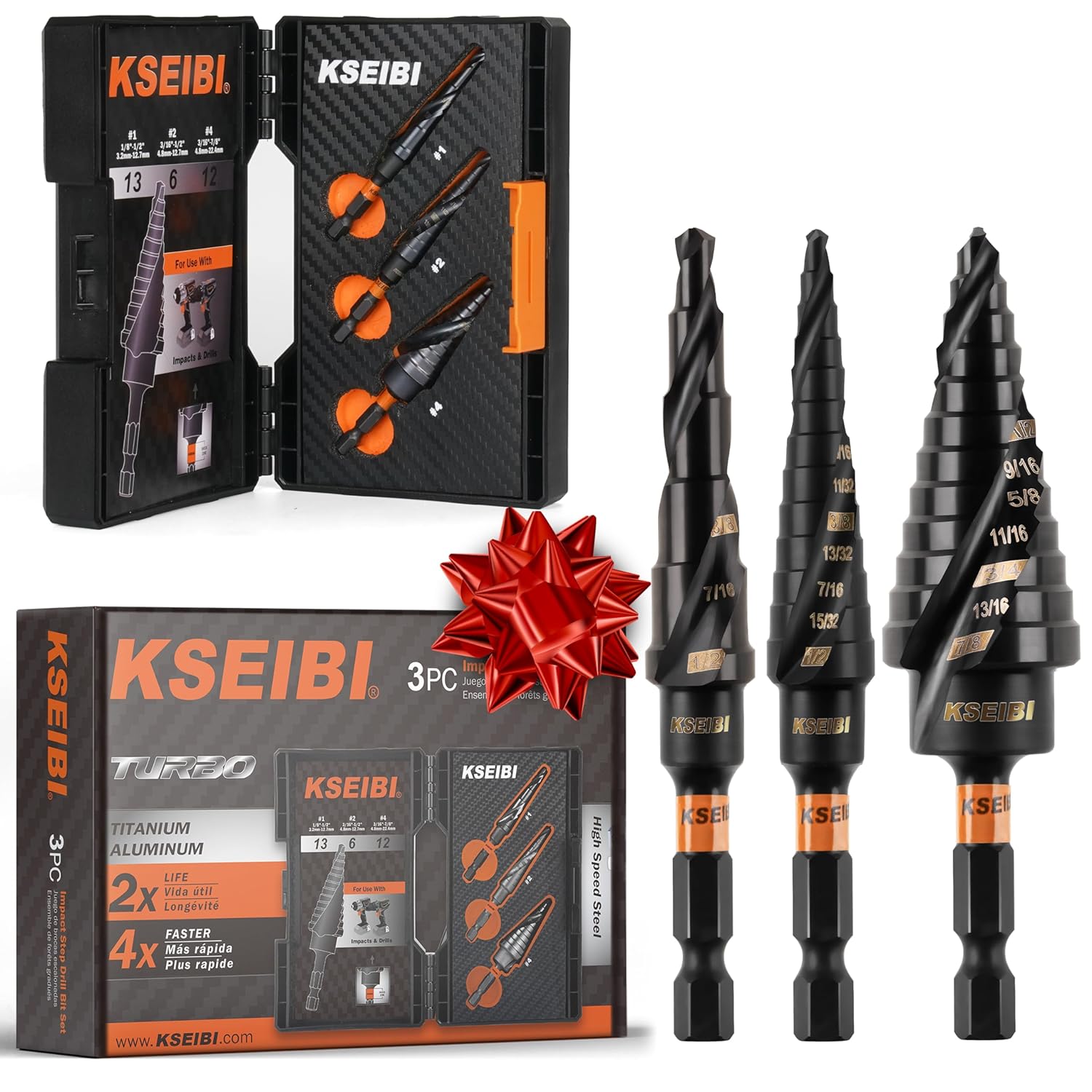 81a08gtvvuL._SL1500_High-Speed Steel Step Drill Bit Set - for Stainless Steel