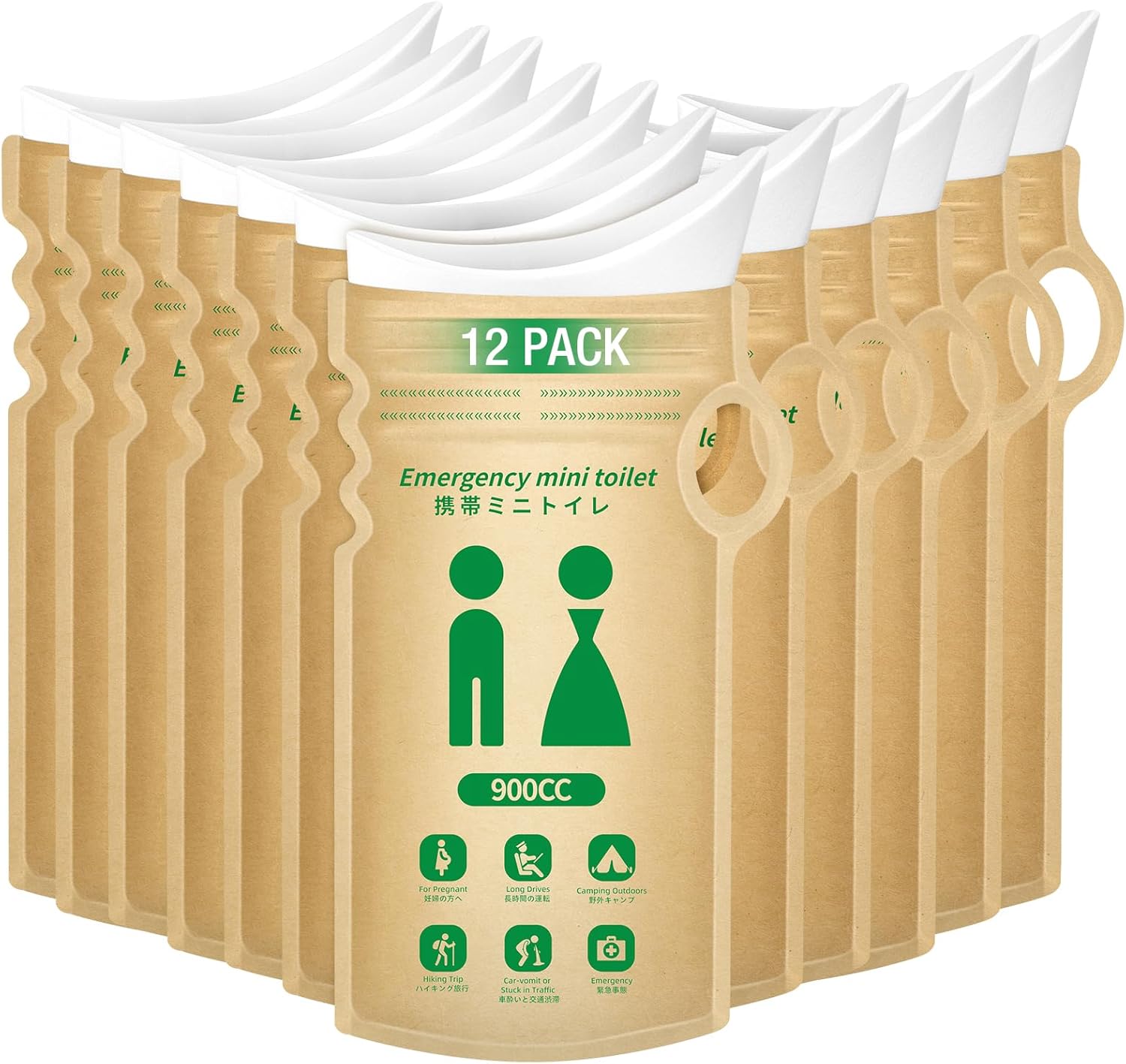 71WNyJIQjcL._AC_SL1500_Disposable Urine Bags for Travel, 900ML Portable Solutions for Expedited Travel & Exigency