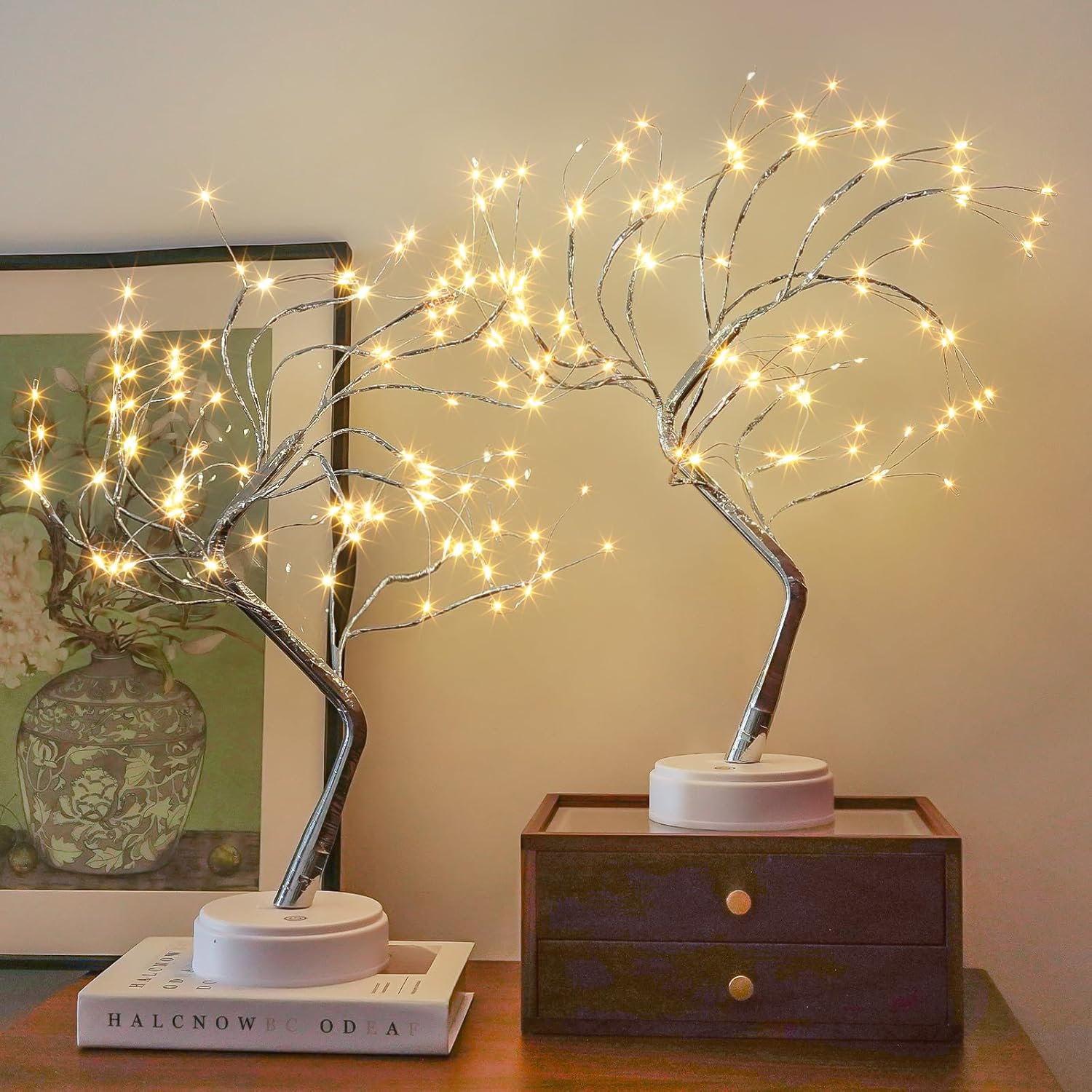 71o+WpcY8wL._AC_SL1500_Christmas Artificial Bonsai Trees Lamp for Home Bedroom Indoor DIY Decor