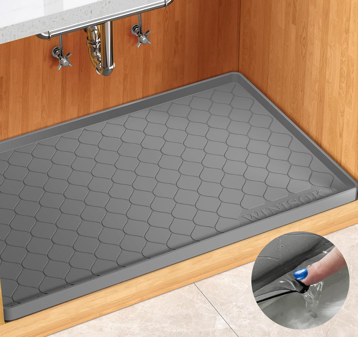 Shelf liner and Cabinet Protector, Home Organizers and Storage, Waterproof
