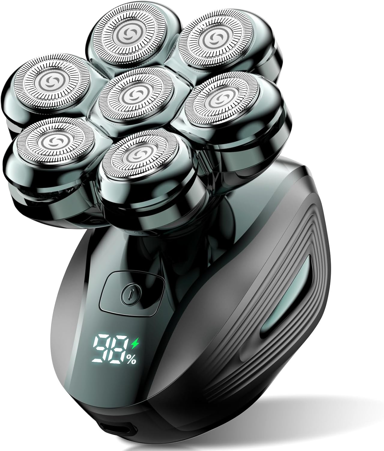 Upgraded Detachable Head Shaver - IPX7 Waterproof Wet or Dry Electric Razor
